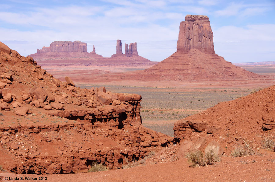 Buttes at Monument Valley, Arizona