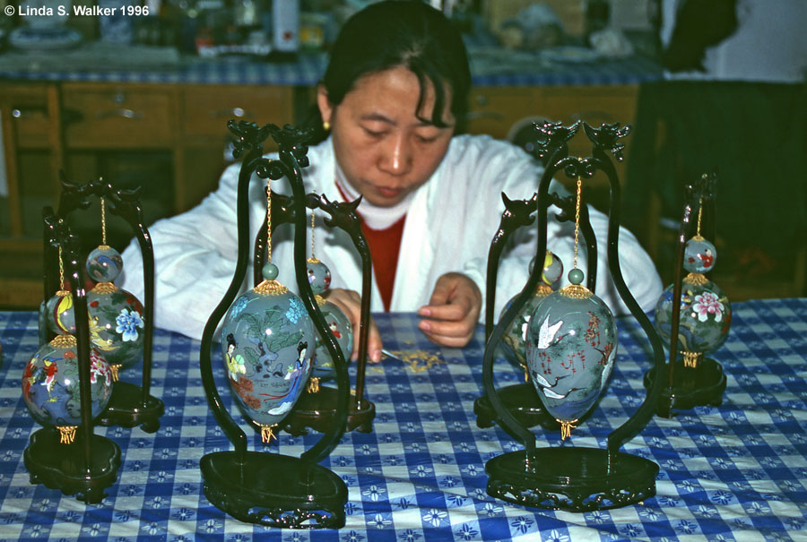 Cloisonne Factory, Beijing, China