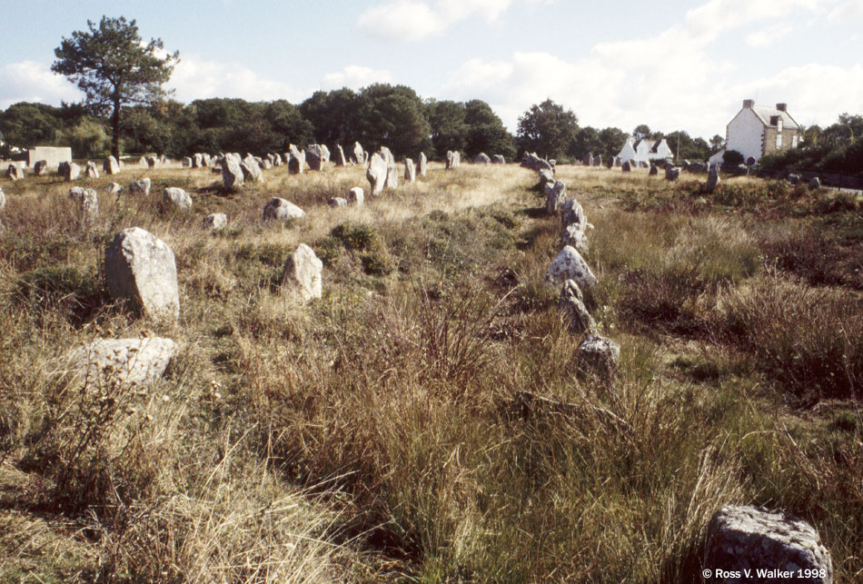 Menhirs, Carnac, Brittainy, France