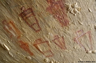 9 Mile Canyon pictographs