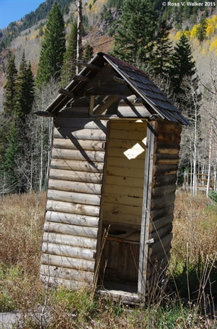 Crystal, Colorado outhouse