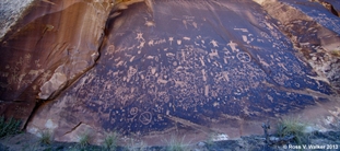Newspaper Rock petroglyphs