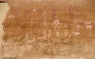 Sego Canyon Fremont petroglyphs