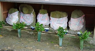 Jizo stones