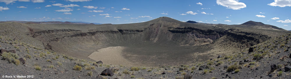Lunar Crater, located at Lunar Crater Back Country Byway, Nevada