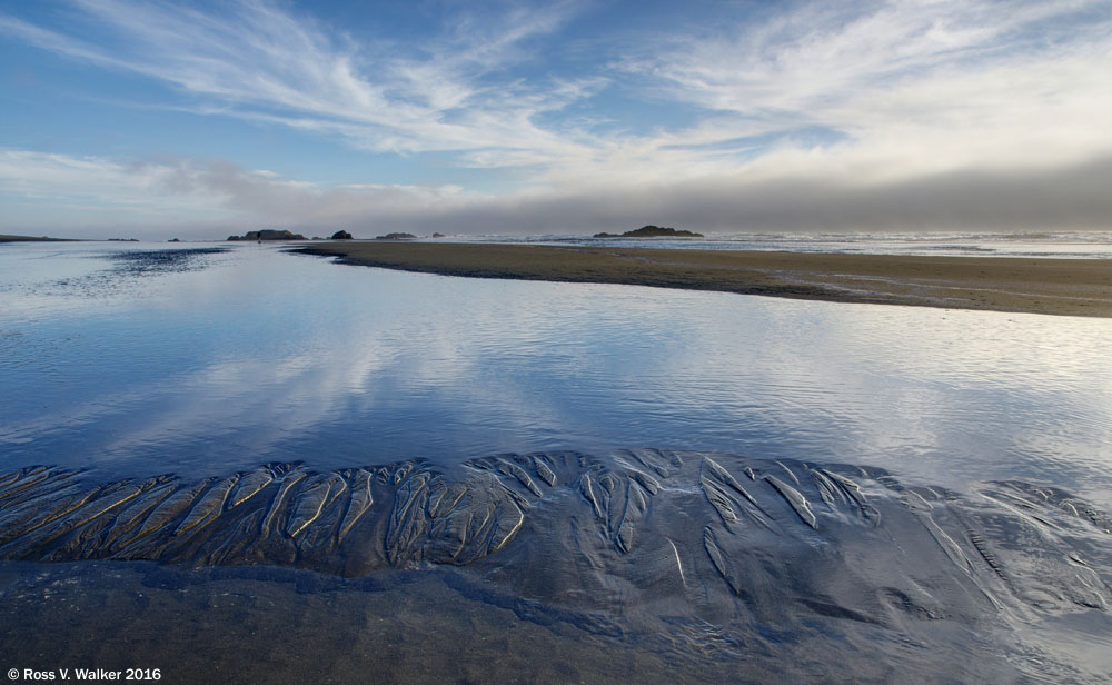 Low tide at Gold Beach, Oregon