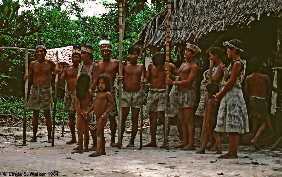 Yagua Indians, Amazon Jungle, Peru