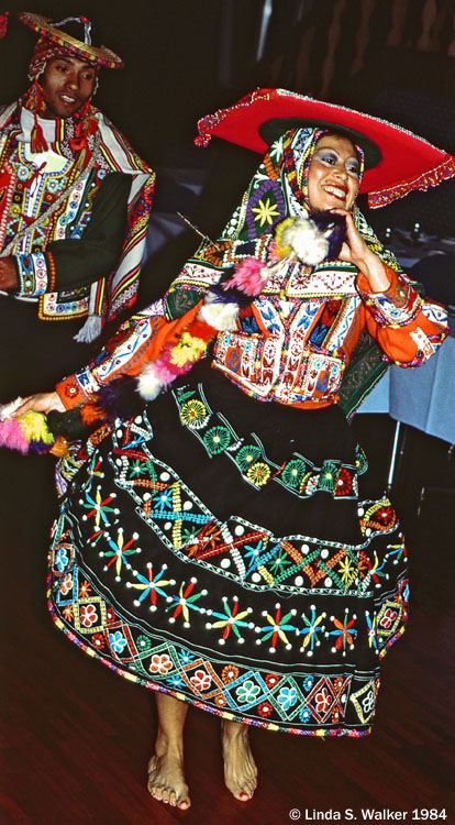 Folk Dancers, Lima, Peru