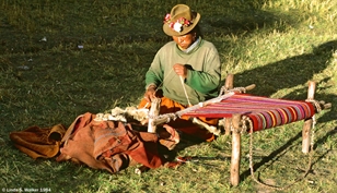 Weaver, Cuzco, Peru