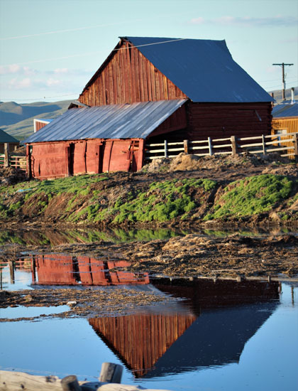 Sharp Shooters Camera Club, Montpelier, Idaho assignment - barns