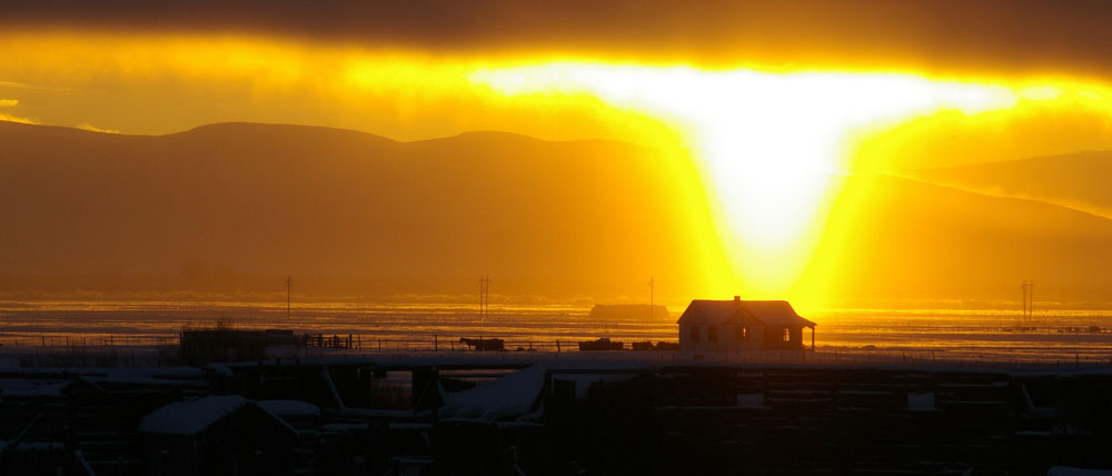 Ovid, Idaho sunrise