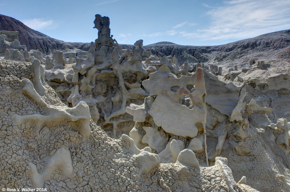 Bizarre formations at Fantasy Canyon, Utah