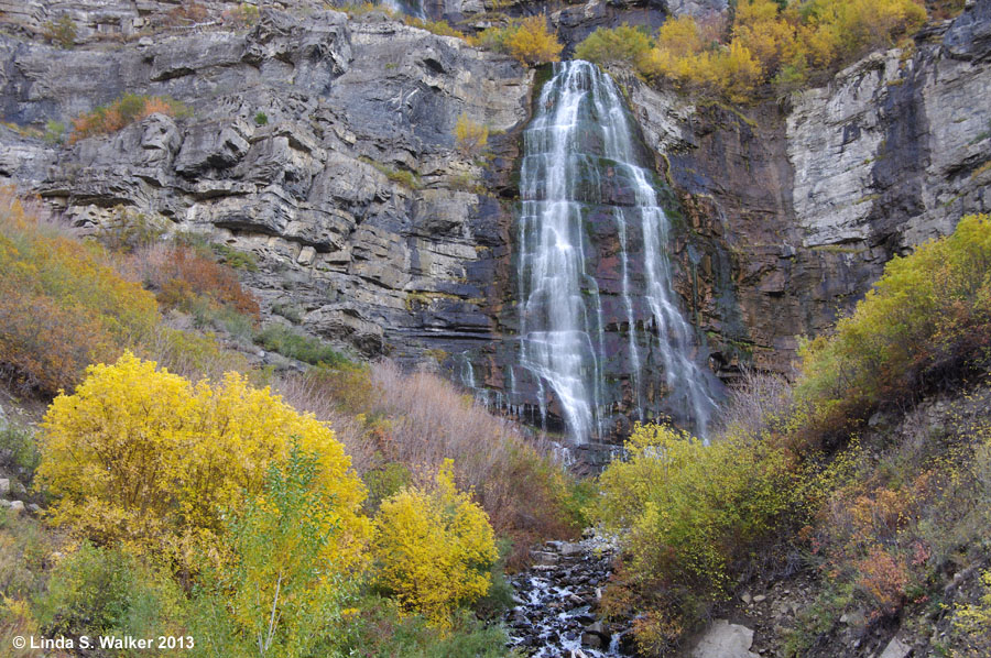 Bridal Veil Falls in Provo Canyon, Utah