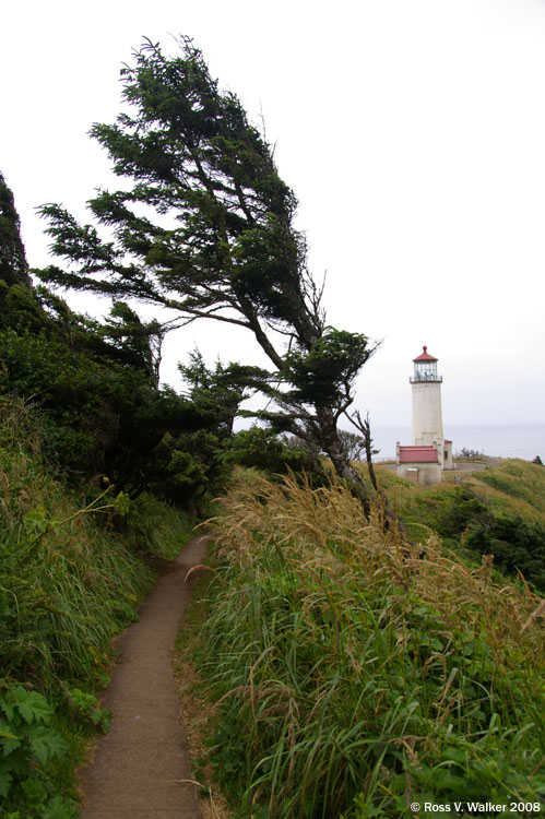 North Head Lighthouse at Cape Disappointment State Park, Washington