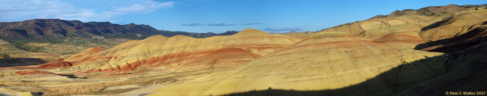 Painted Hills Panorama, John Day Fossil Beds, Oregon