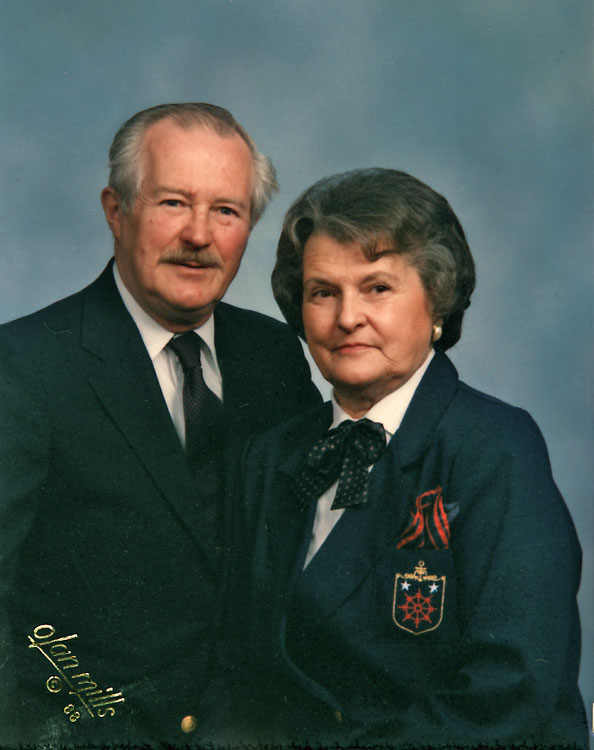 Donald Sinclair Walker and his wife Dorothy Adel Walker 
