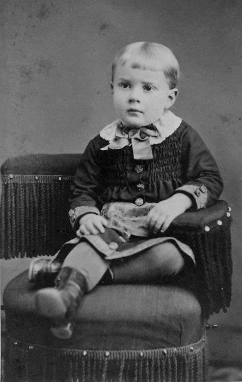 Gertrude Johnson (VanDervoort), age 2