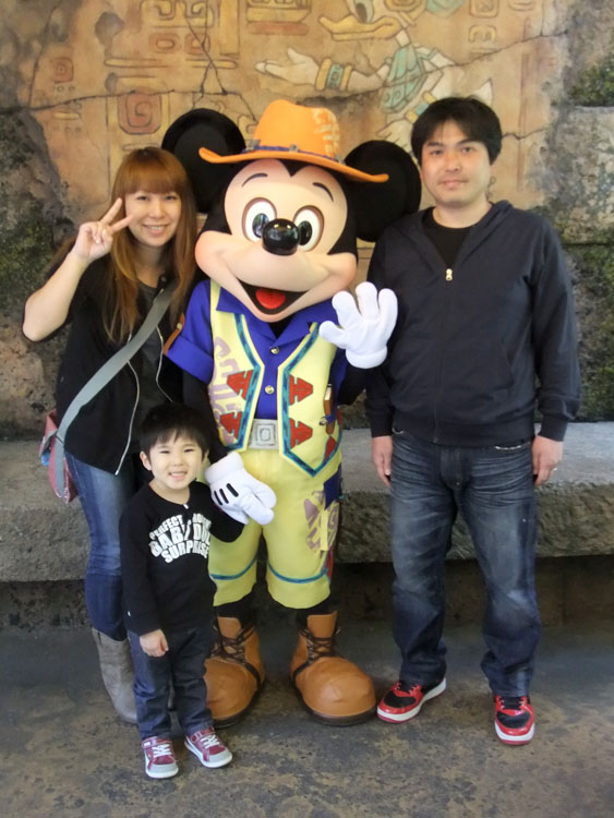 Mickey at Disney World, Japan