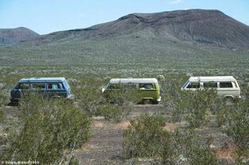 Desert Rats, VW campers photography