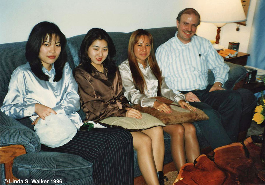 Visitors from Japan in Alameda, California