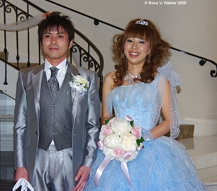 Koumei and Eri at wedding
