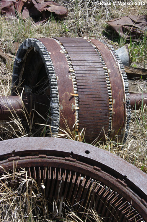 Discarded machinery, Bodie, California