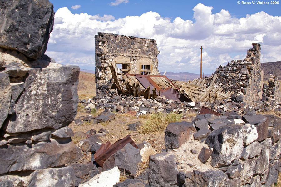 Stone ruins, Candelaria, Nevada