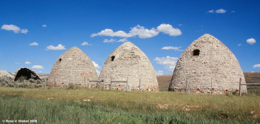 Charcoal kilns, Piedmont, Wyoming