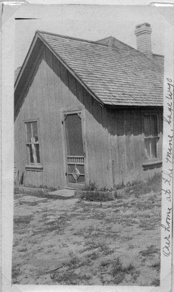 Historic photos of Sage, Wyoming, ca 1921.