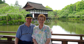 Ross and Linda Walker in Japan