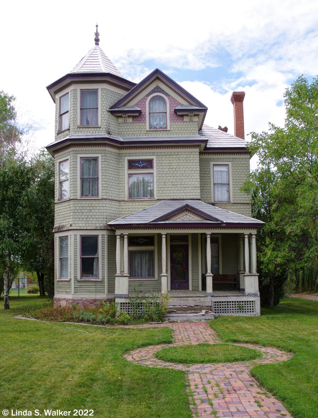 Purple Sage, Victorian house, Montpelier, Idaho