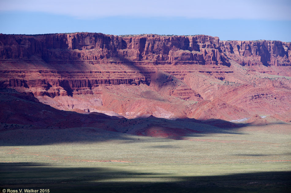 Vermilion Cliffs seen from an overlook on route ALT-89, Arizona