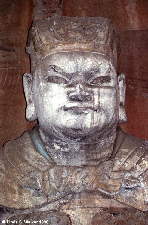 Ancient Stone Head, Dazu, China
