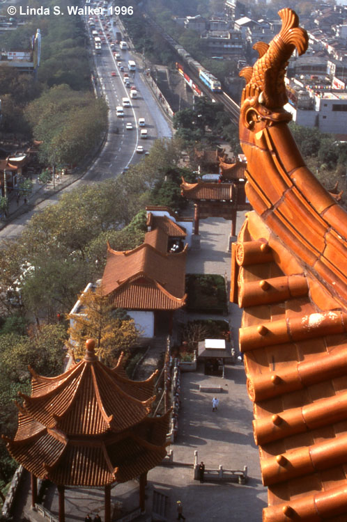 View from Yellow Crane Tower, Wuhan, China