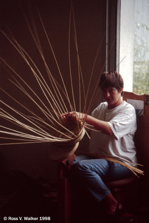 Basket Weaver, Villaines-les-Rochers, Loire Valley, France