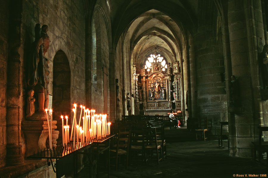 St. Ronan Church, Locronan, Brittainy, France