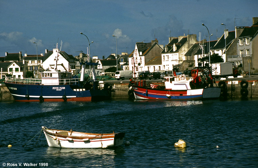 Le Guilvenec Waterfront from Treffiagat, Brittainy, France