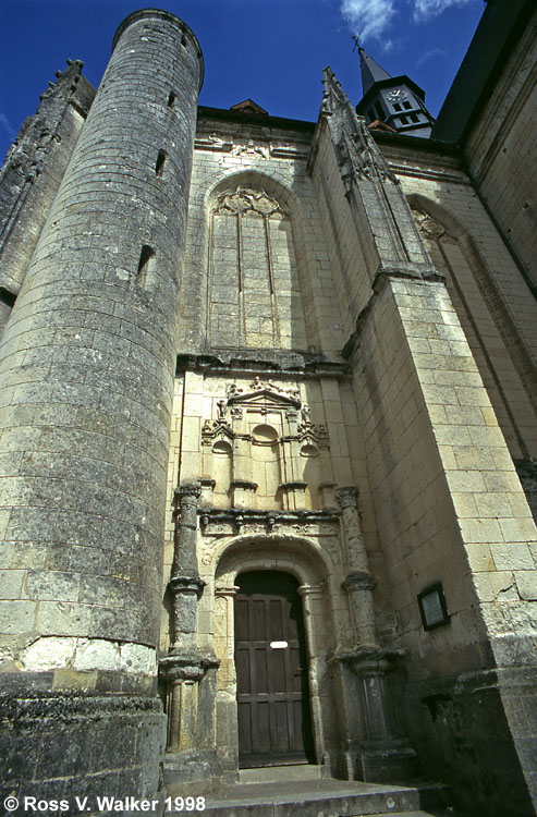 Church Towers, Montresor, Loire Valley, France