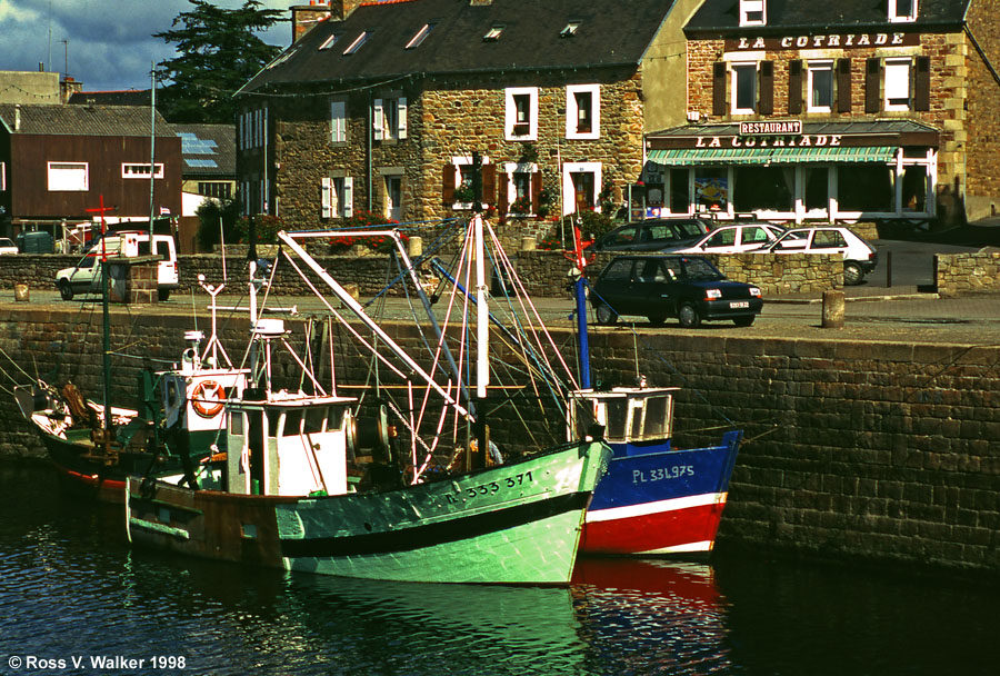 Harbor Basin, Paimpol, Brittainy, France