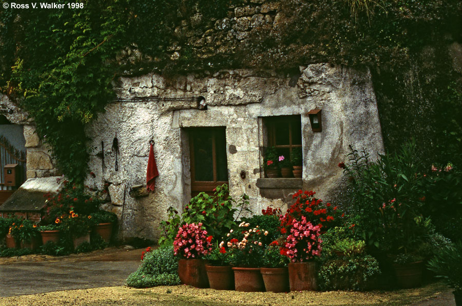 Troglodyte House, Villaines-les-Rochers, Loire Valley, France