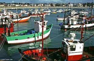 Erquy Harbor, France