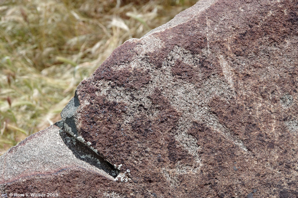 Roadside petroglyph, Highway 60, Salt River Canyon, Arizona