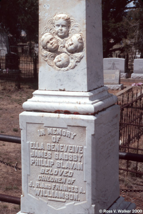 Childrens' memorial, Austin, Nevada cemetery
