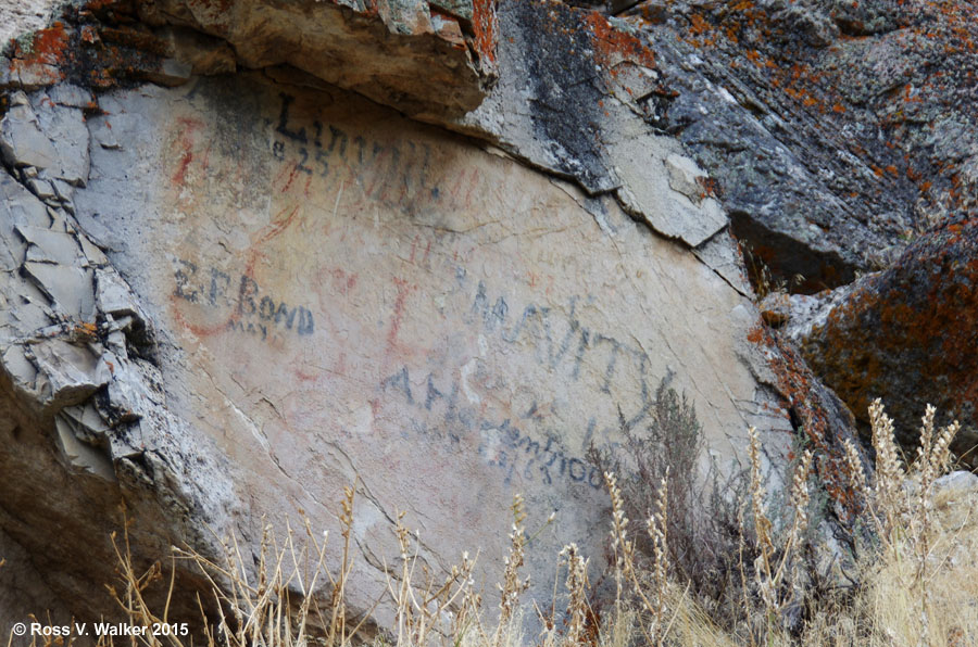 Little known pioneer names, Cokeville, Wyoming