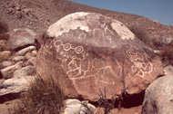 California rock art photography