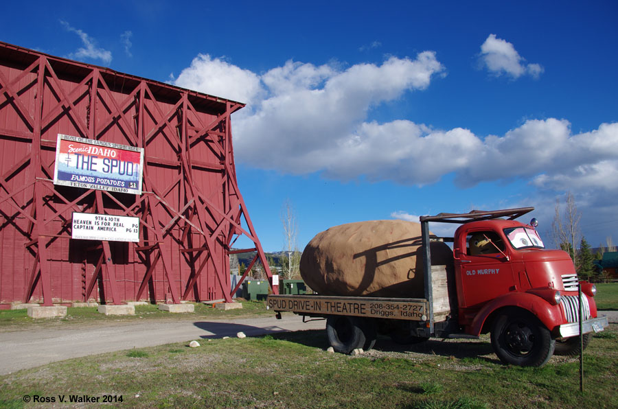 The Spud Drive-in Theater, Driggs, Idaho