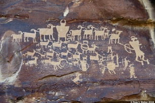 Great Hunt Petroglyph Panel