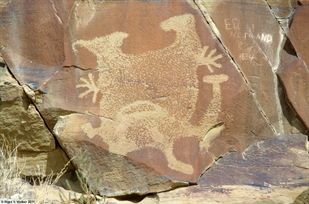 Legend Rock Petroglyph