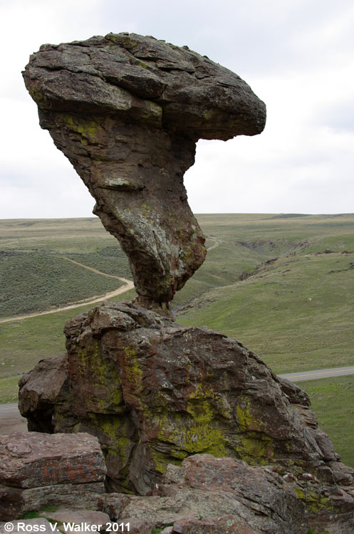 Balanced rock, Castleford, Idaho