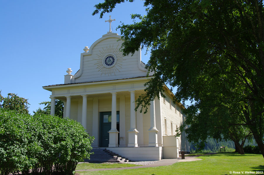 Sacred Heart Mission Building, Old Mission State Park, Cataldo, Idaho